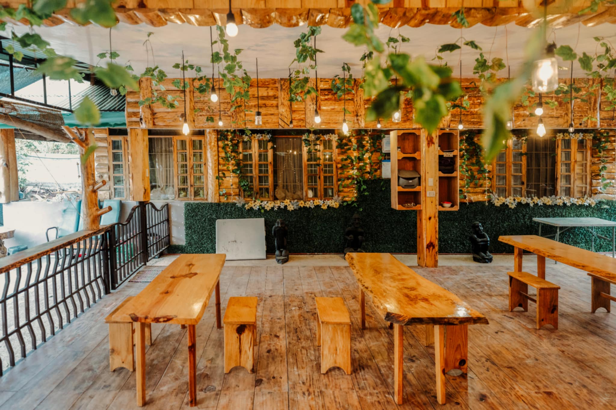 Restaurant patio